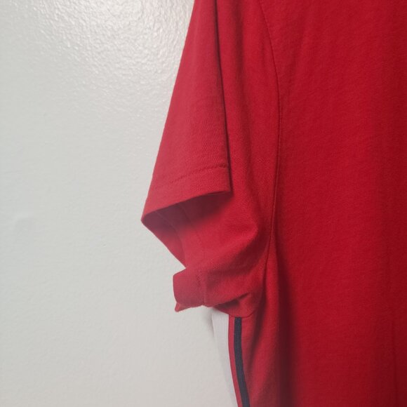 Polo Ralph Lauren XL red 100 cotton tshirt dress NWOT athletic casualwear - Picture 6 of 9